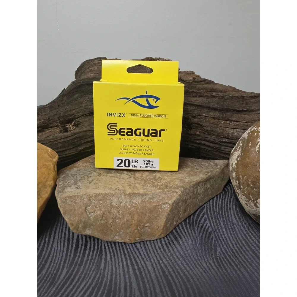Seaguar Invizx 100% Fluorocarbon Fishing Line 20lb 200 Yards